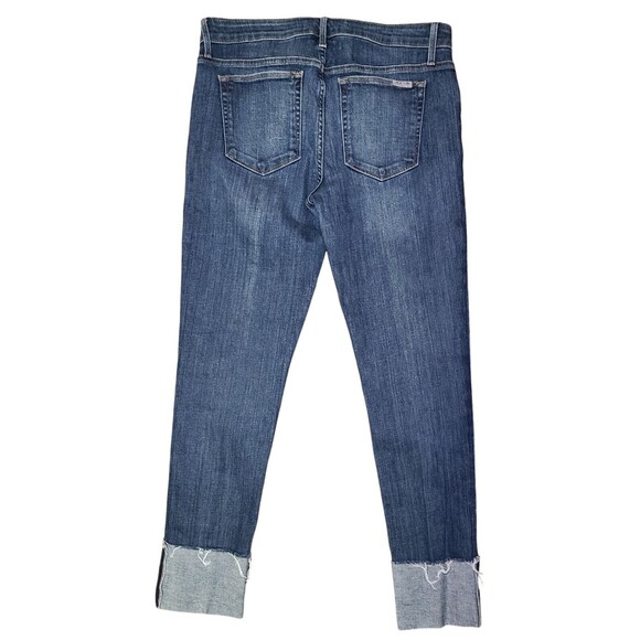 Joe's Jeans Women’s Size 28 Straight Cuff Crop Brussels Mid Rise Distressed Jean - Picture 3 of 10